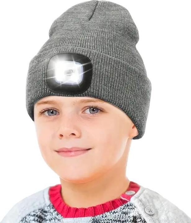 Immagine prodotto Out of the blue Cappello a berretto con luce LED taglia universale grigio