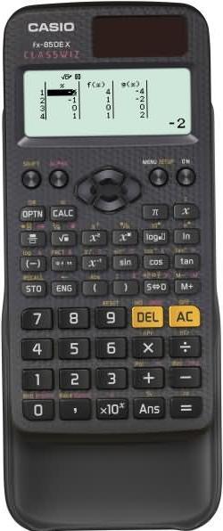 Actual product image Casio FX85DE X (Solar cells)