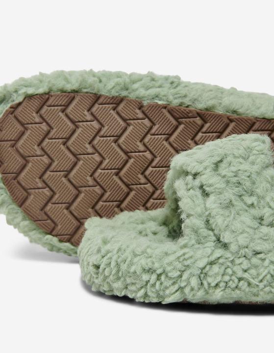 Actual product image Only Teddy fleece mule (39)