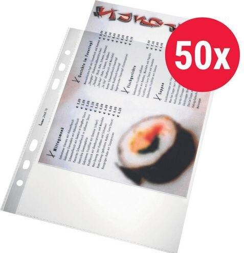 Actual product image Bene Leaflet envelopes top opening DIN A5 crystal clear transparent 100 micron (A5, 50 x)