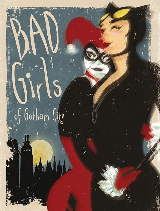 Produktbild Batman Leinwanddruck Bad Girls Of Gotham City (40 x 30 cm)