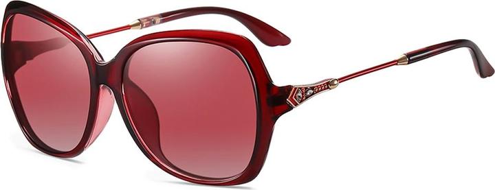 Image du produit Techsuit - Sunglasses Polarized (8881) - for Women with UV Protection, PC - Red