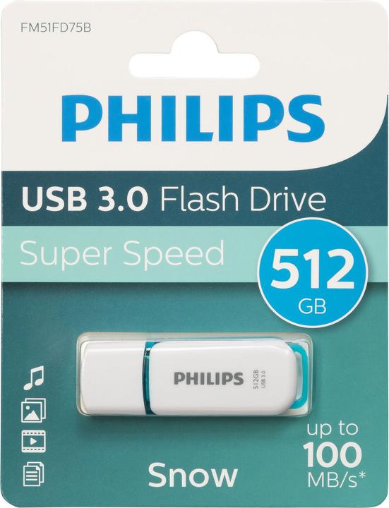 Immagine prodotto Philips Edizione neve (512 GB, USB 3.0)