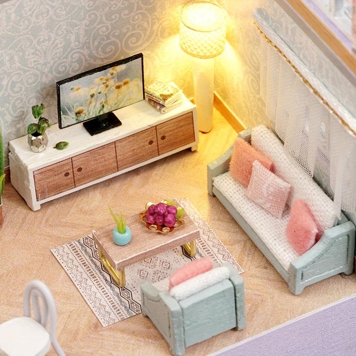 Immagine prodotto Activity Board Kit di miniature per case delle bambole fai da te - Regalo di compleanno perfetto - Contiene mobili