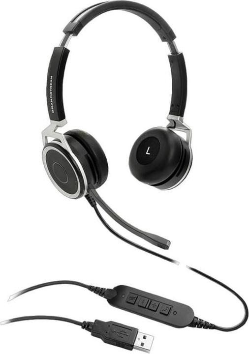 Immagine prodotto Grandstream Reti GUV3000. Tipo di prodotto: Cuffie, Stile di utilizzo: Fascia, Uso consigliato: Ufficio/call (Cablato, USB-A)
