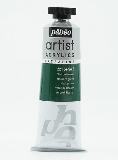 Immagine prodotto Pebeo Artist Acrylics extrafine (Verde Hooker, 37 ml)