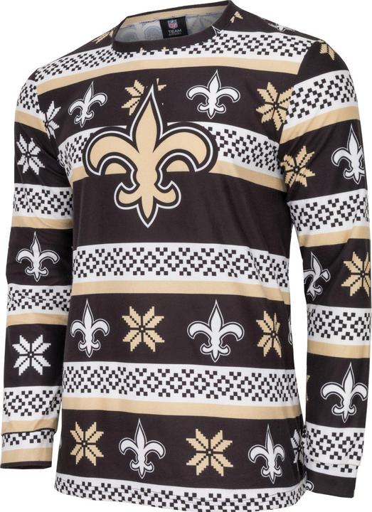 Produktbild Foco NFL Winter XMAS Pyjama Schlafanzug New Orleans Saints - M (M)