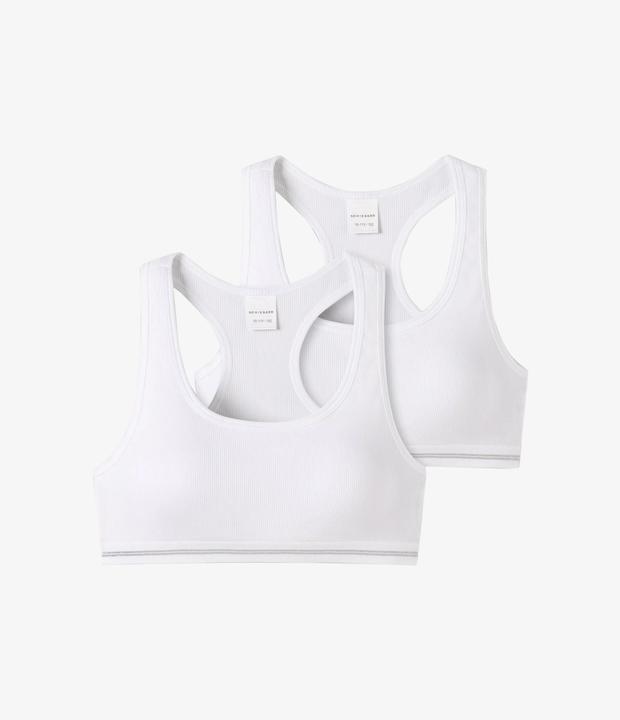 Immagine prodotto Schiesser 2Pack Bustiers per ragazze adolescenti (152, Confezione da 2)