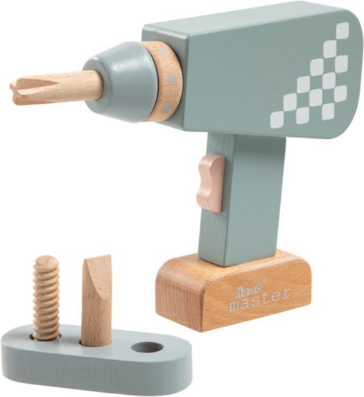 Produktbild Howa Kinder Bohrmaschine aus Holz mit magnetischen Bits