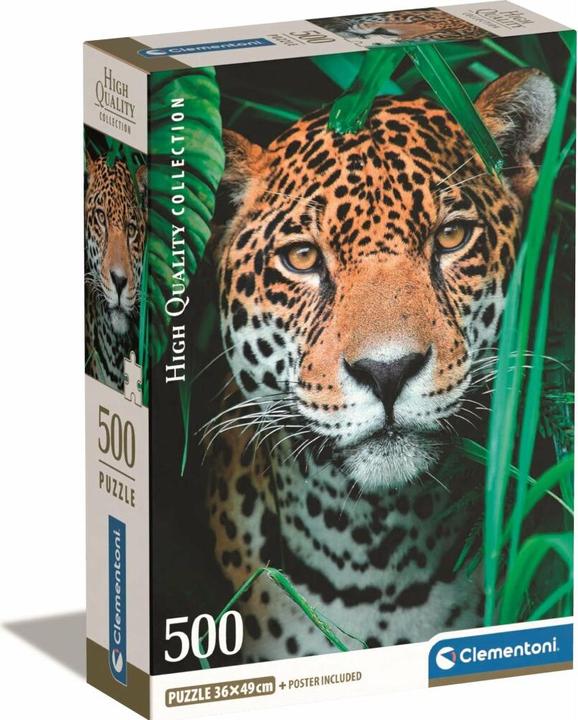 Immagine prodotto Clementoni Jaguar in the Jungle (500 pezzi)