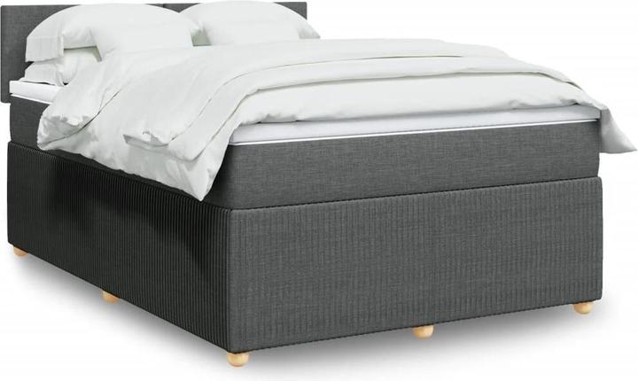 Image du produit VidaXL Bo x lit de saut avec matelas 160 x 200 cm Tissu (160 x 200 cm, 160 x 200 cm)