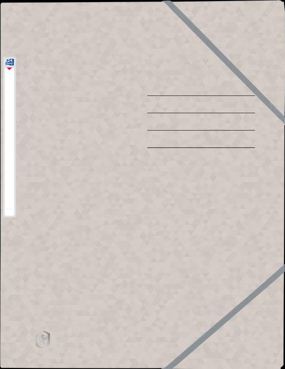 Actual product image Oxford Top File+ 3-flap folder with elastics (A4, 1 x)