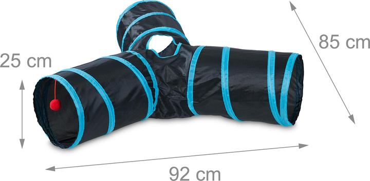 Actual product image Relaxdays Cat tunnel (Cat tunnel)