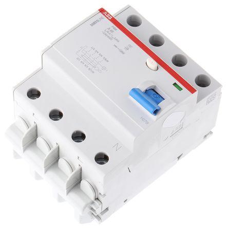 Actual product image ABB Ground fault circuit interrupter 4-pole 40A 0,03A