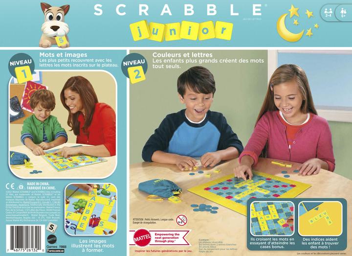 Image du produit Mattel Games Scrabble Junior - Jeu de Société - 6 ans et + (Français)
