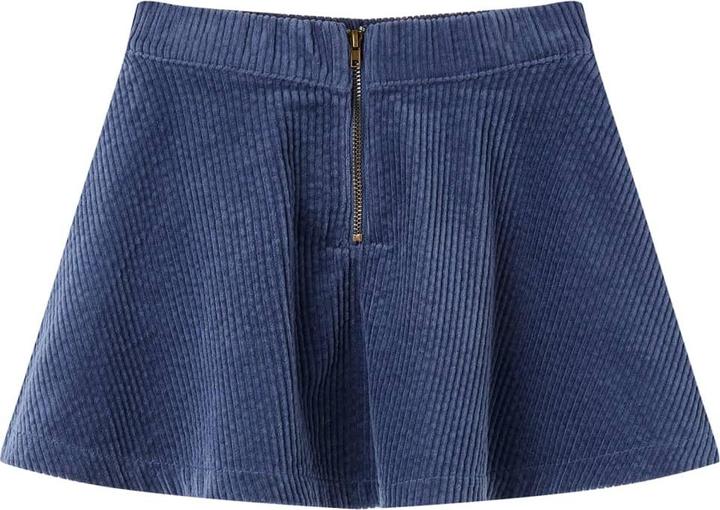 Produktbild VidaXL Kinderrock mit Taschen Cord Marineblau 116,Material: 100 (116)