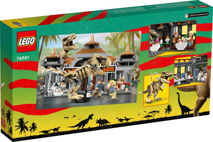 Immagine prodotto LEGO L'attacco del T. rex e del rapace al centro visitatori (76961, LEGO Jurassic World)