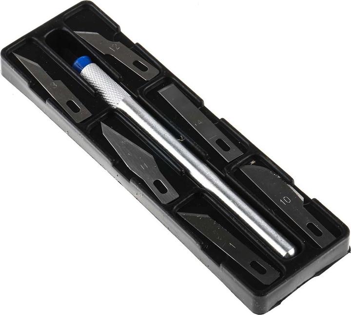 Image du produit Rs Pro Set de couteaux de bricolage avec 6 lames (Lame de rechange)