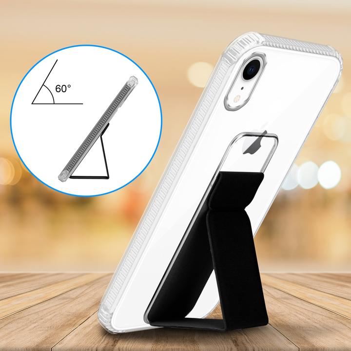 Produktbild Cadorabo Hülle für Apple iPhone XR im TPU mit Halterung LM167 Style (Apple iPhone XR)