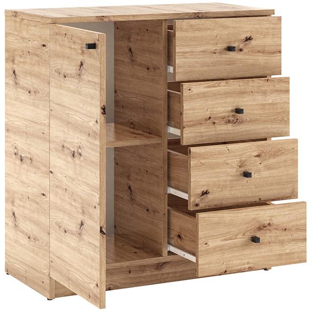 Image du produit ADRK Furniture Commode Evi (80 x 40 x 87 cm)