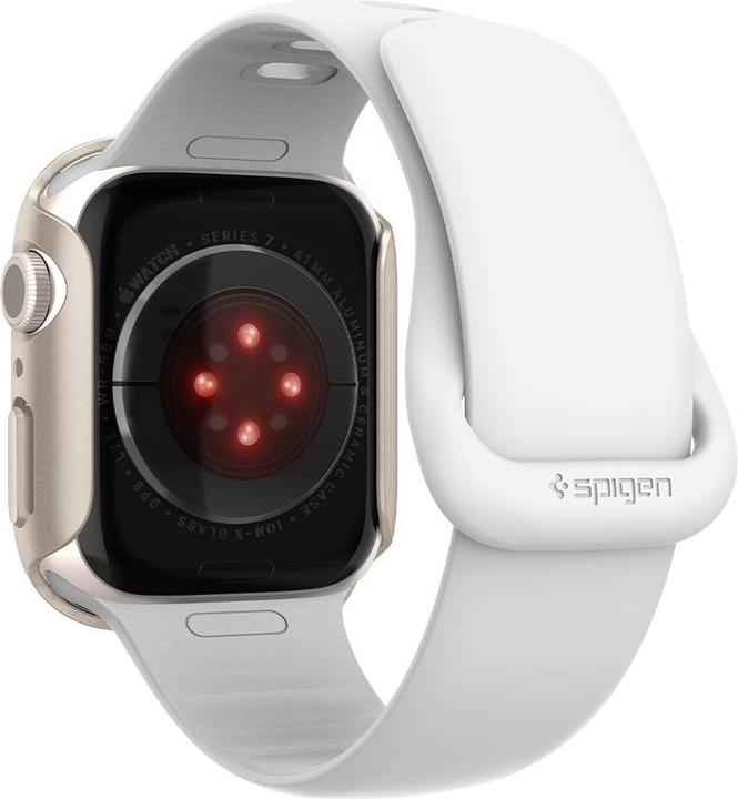 Produktbild Spigen Thin Fit Apple Watch 7/8 41mm starlight ACS04185