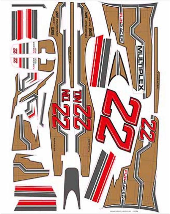 Immagine prodotto Multiplex Set decorativo FunRacer bronzo