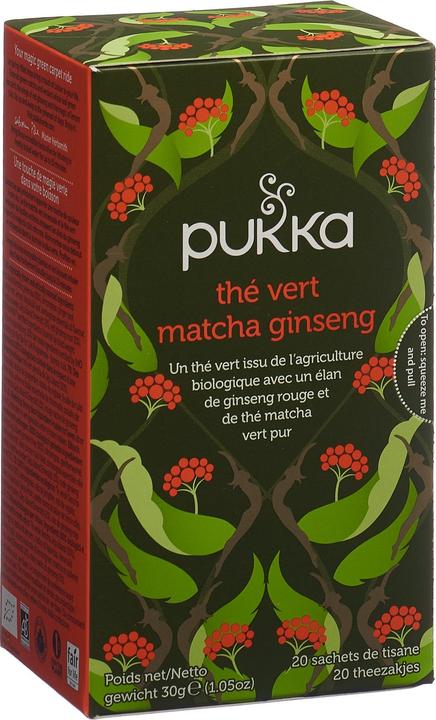 Image du produit Pukka Ginseng Matcha Green (30 g)