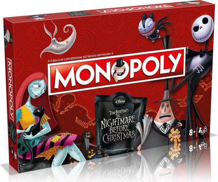 Monopoly Nightmare Before Christmas (English)