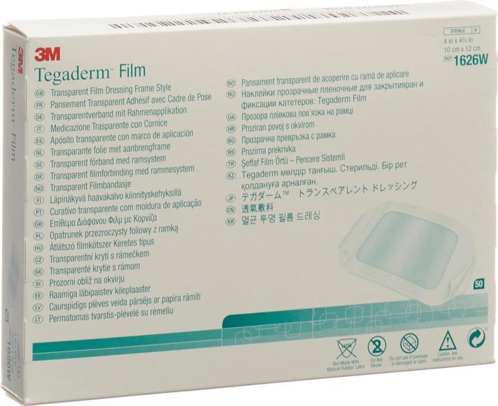 Actual product image 3M Tegaderm Film Transparency (50 x)
