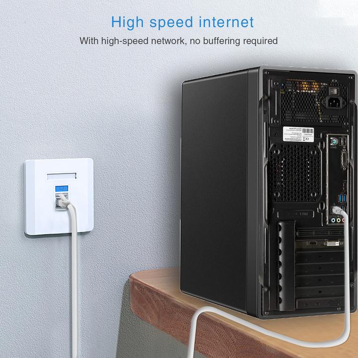 Actual product image Helos Herweck patch cable (S/FTP, CAT6, 7.50 m)
