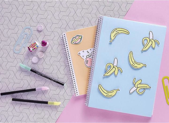 Produktbild Edding Fasermaler Colourpen Fine 1200 'Pastell' 5+1 (Apfel-Sorbet, Süsse Minze, Beeren-Lavendel und Silbergrau, Honigmelone, Kirschblüte, 1 x)