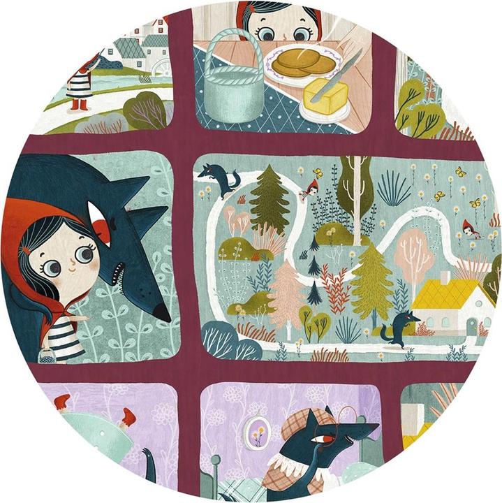 Actual product image Djeco Story puzzle Little Red Riding Hood 35 pieces (35 pieces)