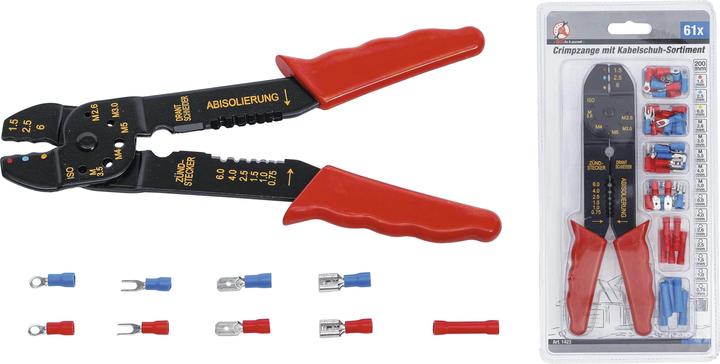 Actual product image BGS Crimping pliers (200 mm)