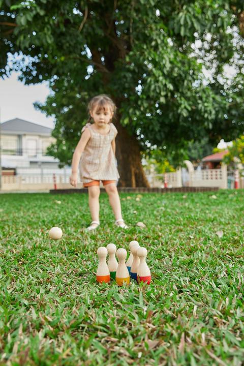 Actual product image Plantoys Bowling Set