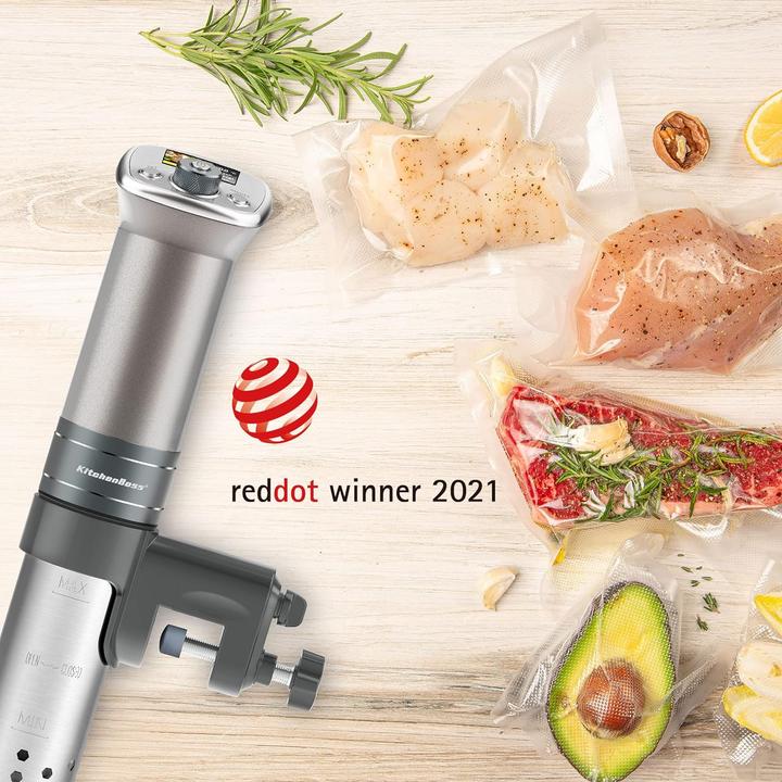 Produktbild KitchenBoss G320 Pro Silberfarben Sous Vide
