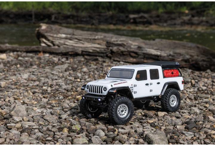 Image du produit Axial Scale Crawler SCX24 Jeep JT Gladiator Blanc, RTR (RTR Prêt à fonctionner)