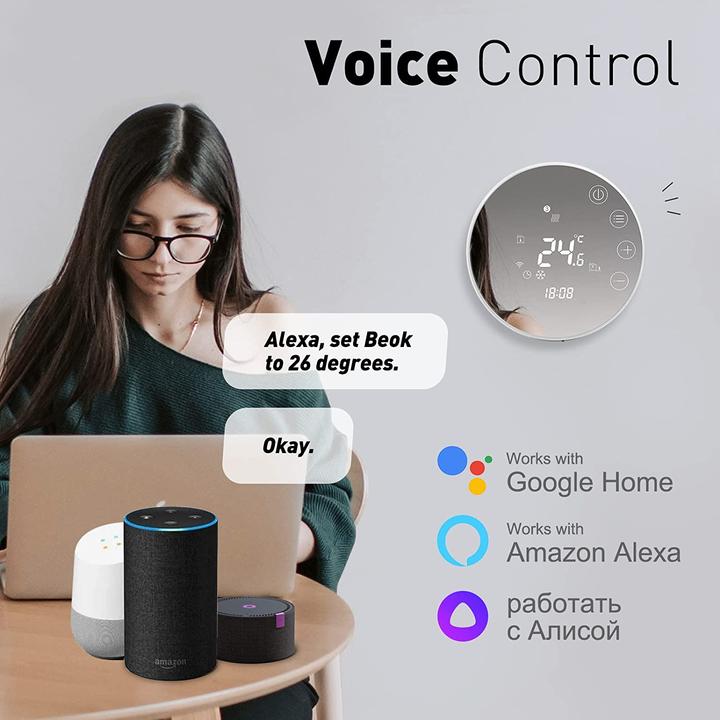 Produktbild Beok controls Elektroheizung Thermostat, 1Stk WIFI
