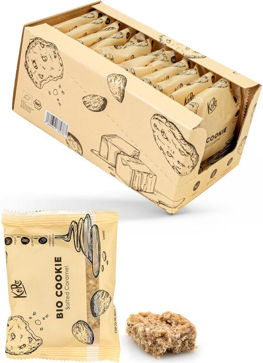 Actual product image KoRo Organic biscuit with salted caramel and almonds (1 pcs., 600 g)