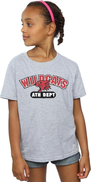 Image du produit Disney - T-shirt HIGH SCHOOL MUSICAL THE MUSICAL WILDCATS ATHLETIC - Fille (140, 146)