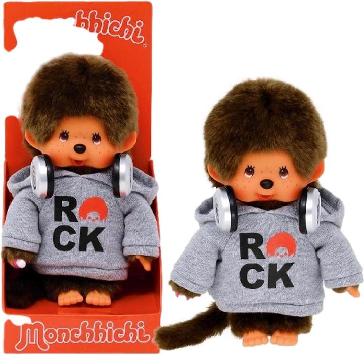 Produktbild Bandai Peluche Monchichi Rock 20 cm (15.20 cm)