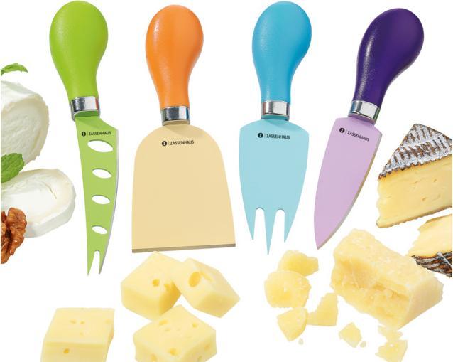 Immagine prodotto Zassenhaus 071139 Coltello da cucina in acciaio inossidabile per affettare il formaggio (19 cm)