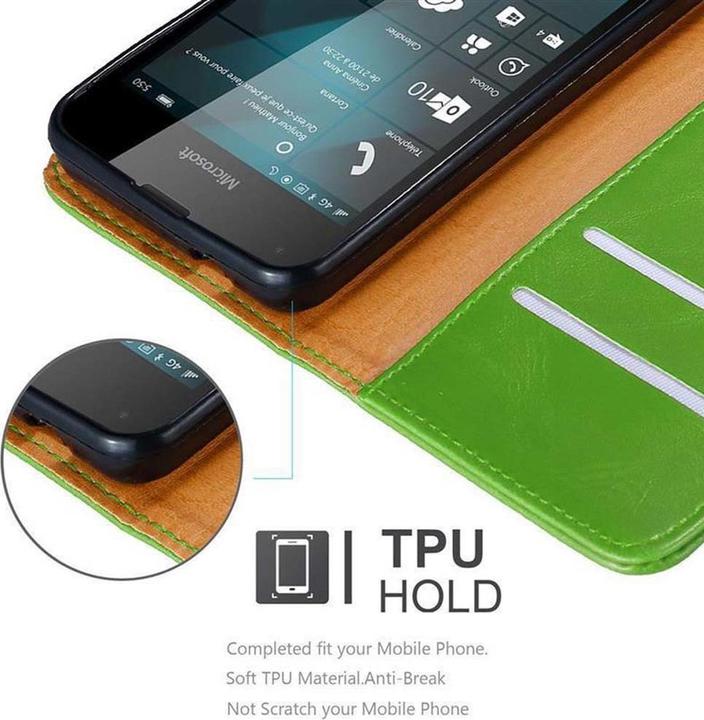 Actual product image Cadorabo Book Luxury Cover (Microsoft Lumia 550)