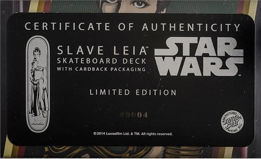 Produktbild Santa Cruz Star Wars Collectible Deck (7.80")