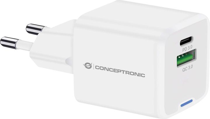 Actual product image Conceptronic Charger 2Port 20W,1xUSB-C,1xUSB-A Desk PD ws (20 W)