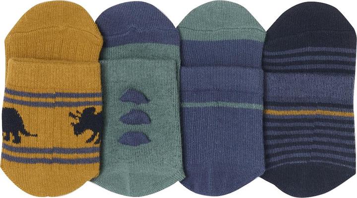 Vertbaudet 4er-Pack Jungen Socken mit Dinosauriern