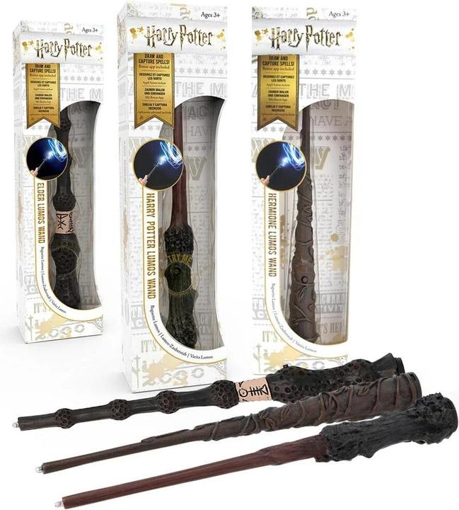 Actual product image Wow! Stuff Harry Potter magic wand ass. with light