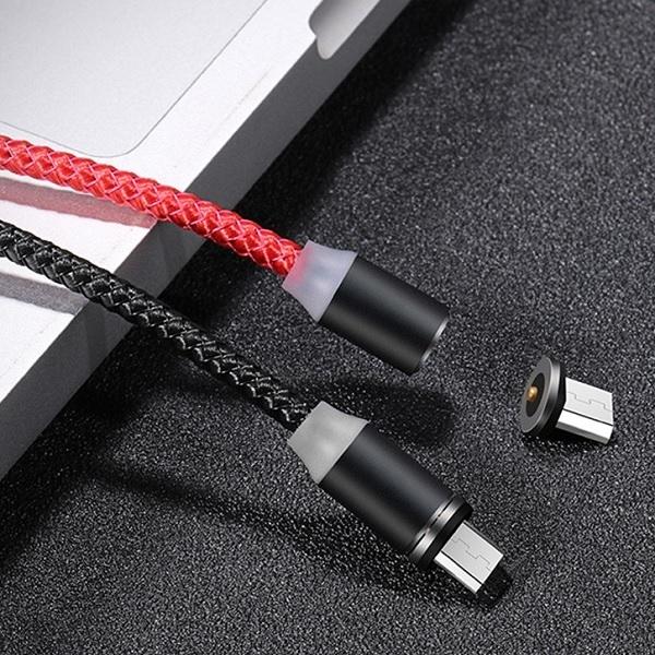 Produktbild Usams USB-A - microUSB cable 1 m red (63740-uniw) (1 m, USB 2.0)