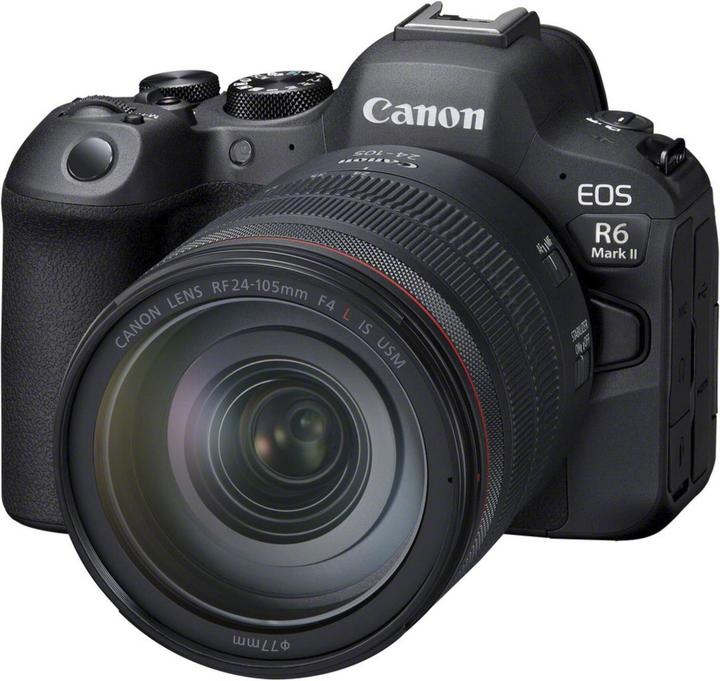 Immagine prodotto Canon Kit EOS R6 Mark II (UE) (24 - 105 mm, 24.20 Mpx, Full frame / FX)