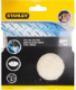 Actual product image Stanley BM Velcro polishing cap lambskin 125MM
