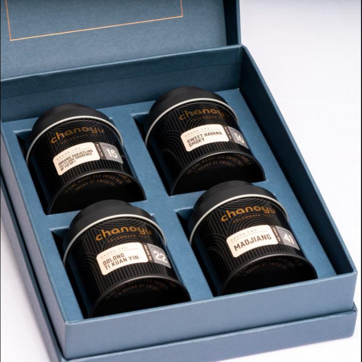 Immagine prodotto Chanoyu Set di tè biologici Grand Cru Box (4 pezzi)